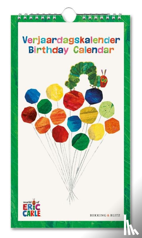  - Verjaardagskalender: The very hungry caterpillar, Eric Carle