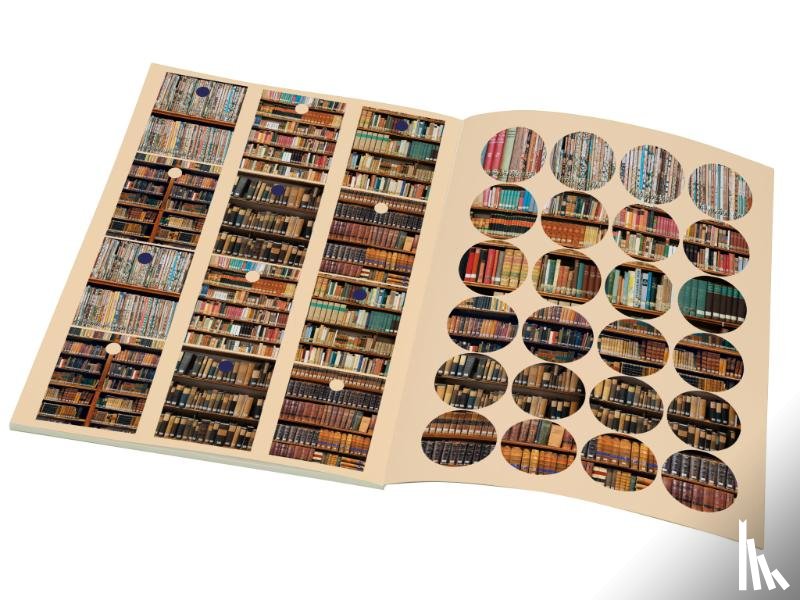  - Cadeaupapier Boeken Kloosterbibliotheek