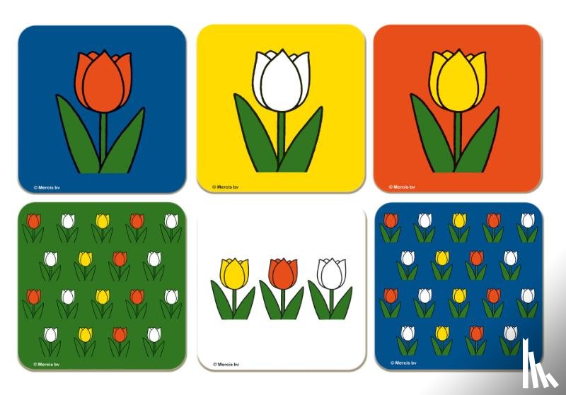  - Onderzetters: Tulpen, Dick Bruna