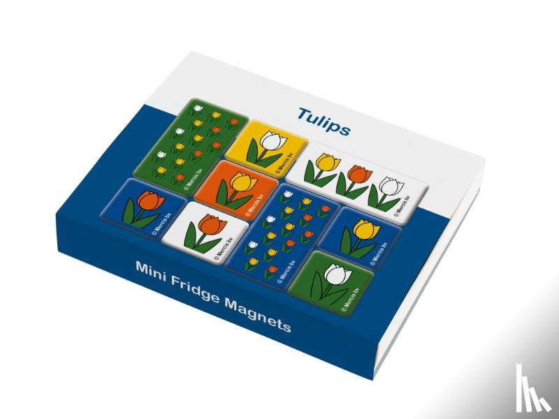  - Set koelkastmagneetjes: Tulpen, Dick Bruna
