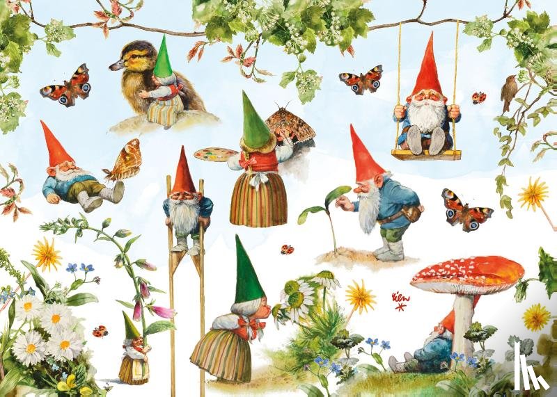  - Puzzel 200 st Kabouter Rien Poortvliet