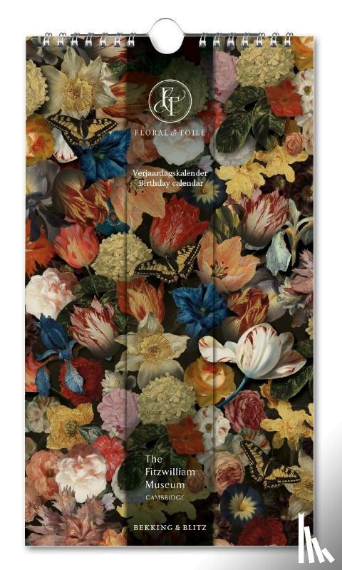  - Verjaardagskalender: Floral & Toile, The Fitzwillam Museum