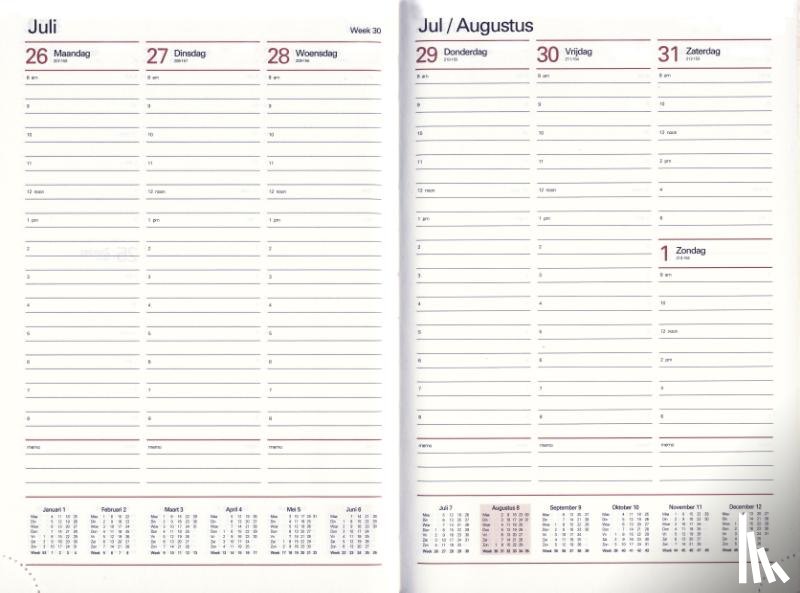  - Combi agenda A5 week 2025-2026