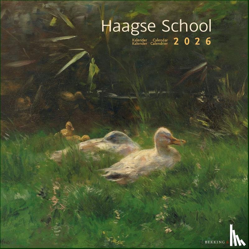  - Haagse School maandkalender 2026