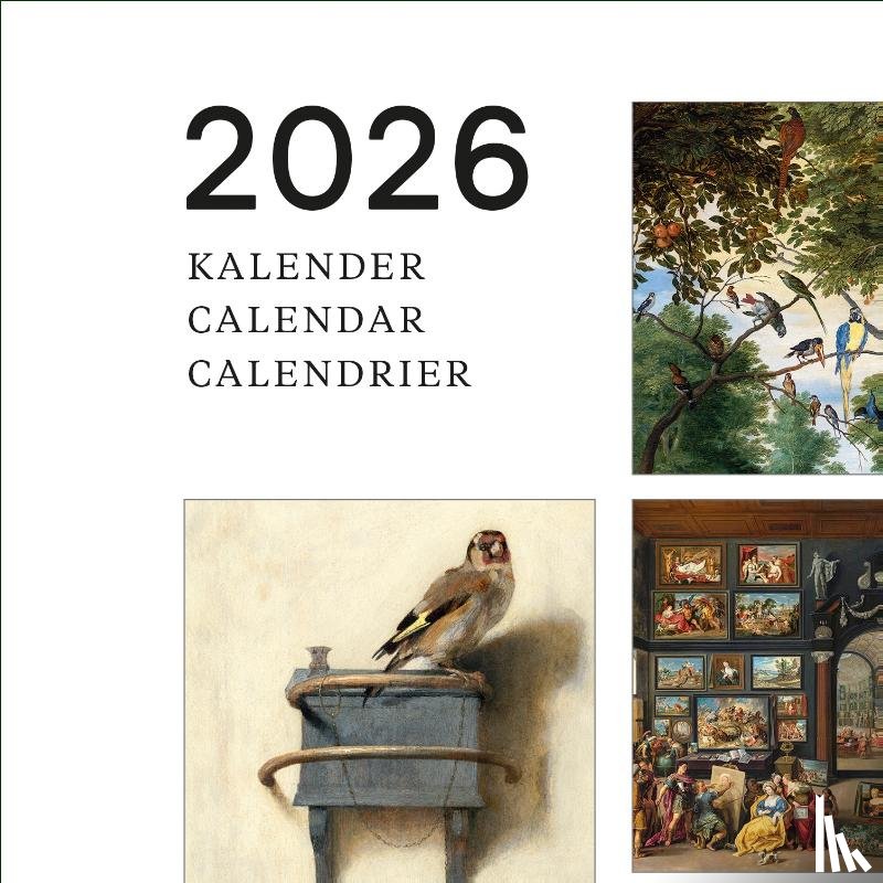  - Mauritshuis maandkalender 2026