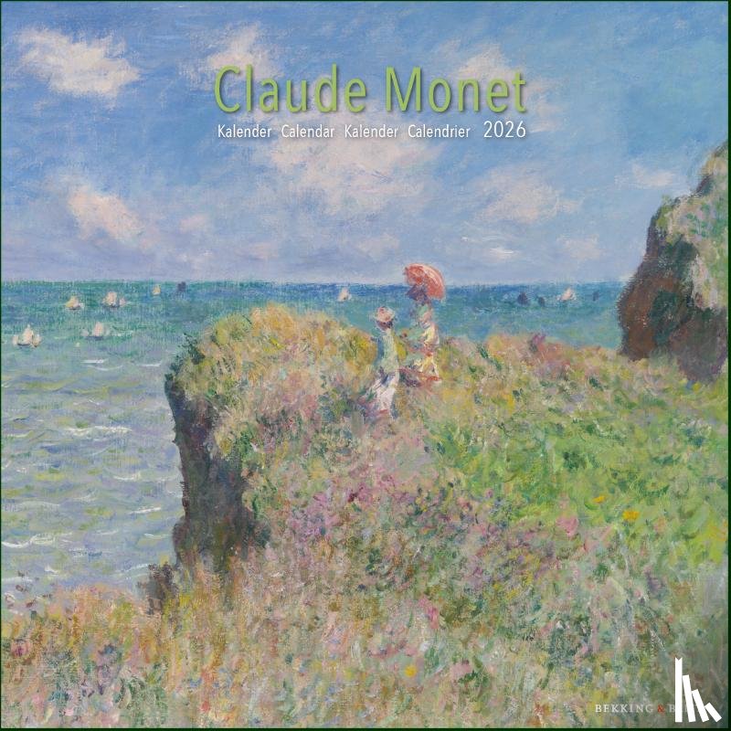  - Claude Monet maandkalender 2026