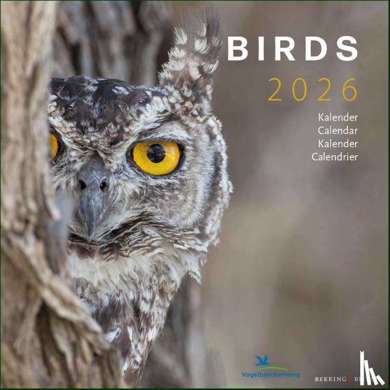  - Birds maandkalender 2026, Vogelbescherming