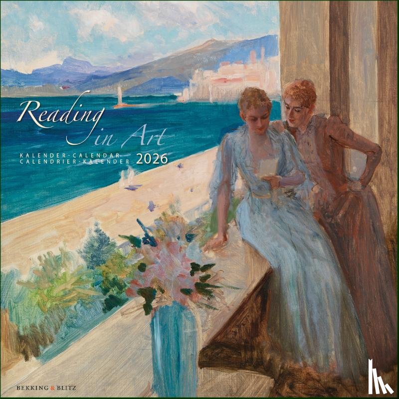  - Reading in Art maandkalender 2026
