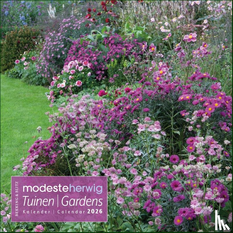  - Tuinen - Gardens, Modeste Herwig maandkalender 2026