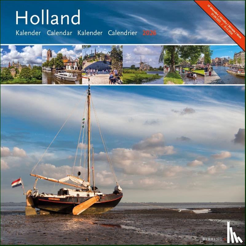  - Holland maandkalender 2026