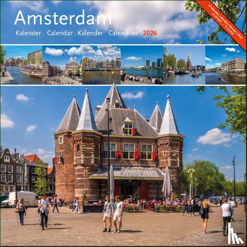  - Amsterdam maandkalender 2026