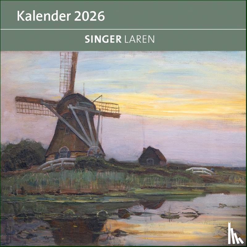  - Singer Laren maandkalender 2026