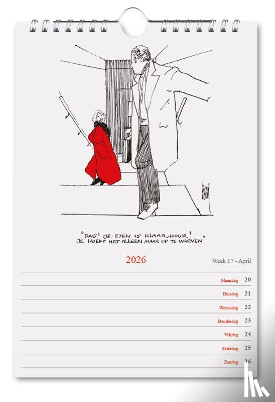  - Peter van Straaten weekkalender 2026