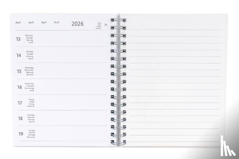  - Week by week weekagenda 2026