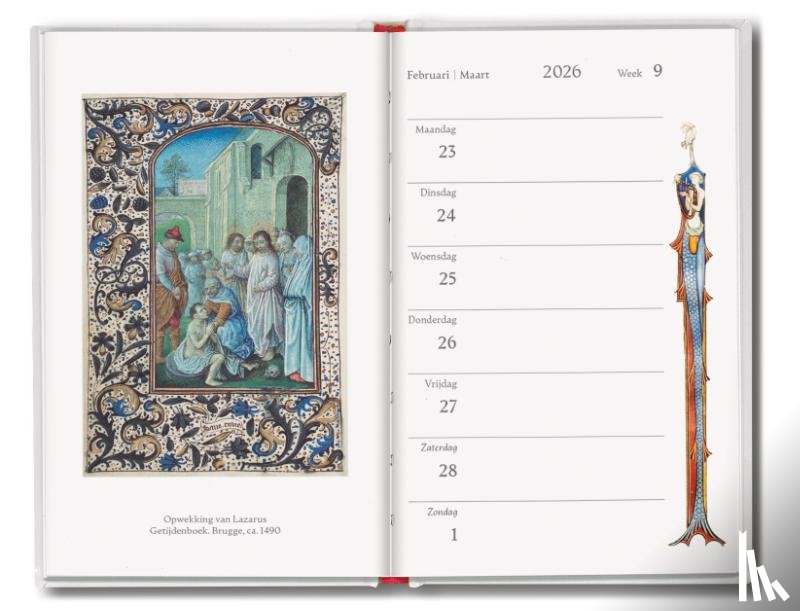  - Illustrious Books mini agenda 2026