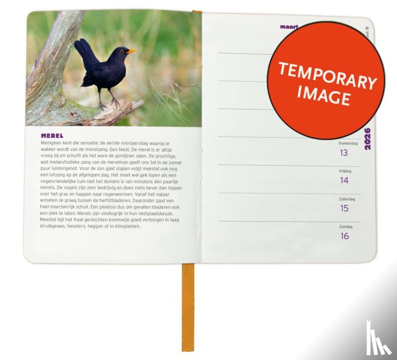  - Vogelbescherming mini agenda 2026