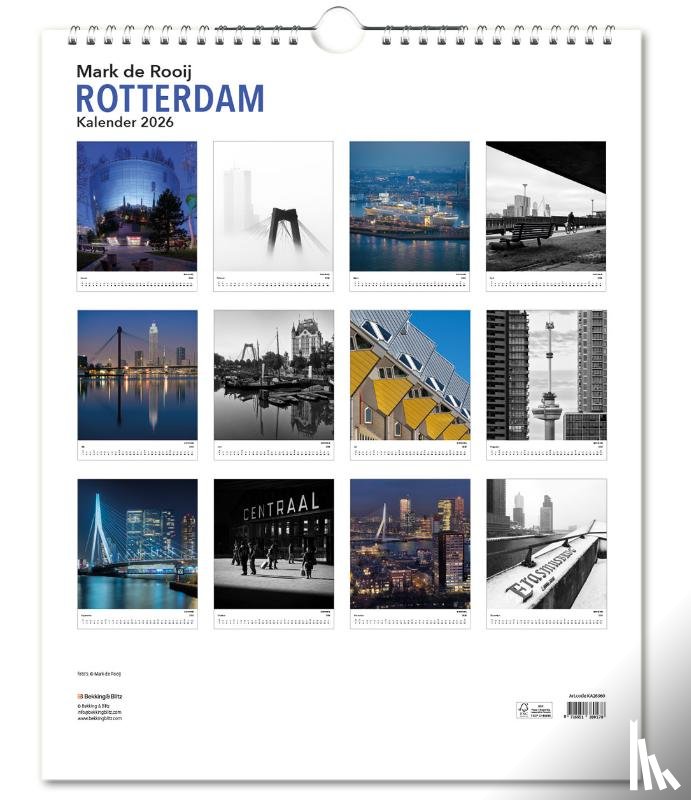  - Rotterdam, Mark de Rooij, kalender 2026