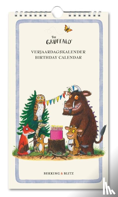  - Verjaardagskalender: The Gruffalo, Julia Donaldson & Axel Scheffler