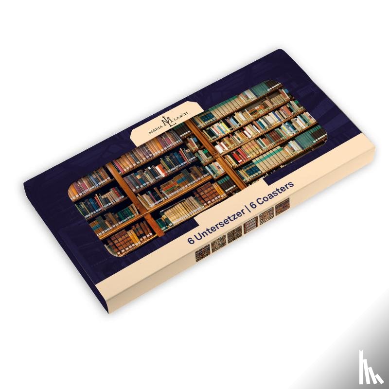  - Onderzetters Boeken Kloosterbibliotheek