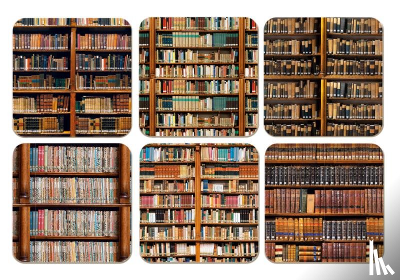  - Onderzetters Boeken Kloosterbibliotheek