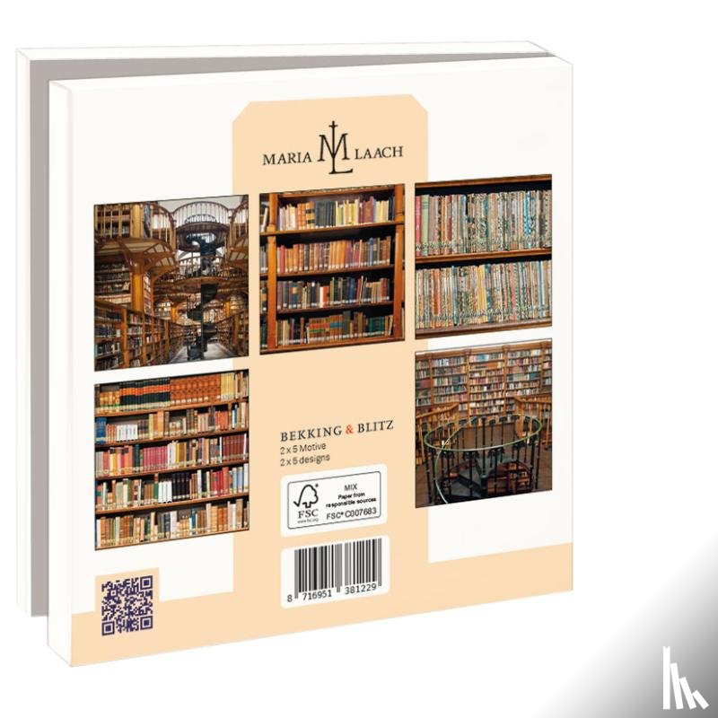  - Kaartenmapje Boeken Kloosterbibliotheek
