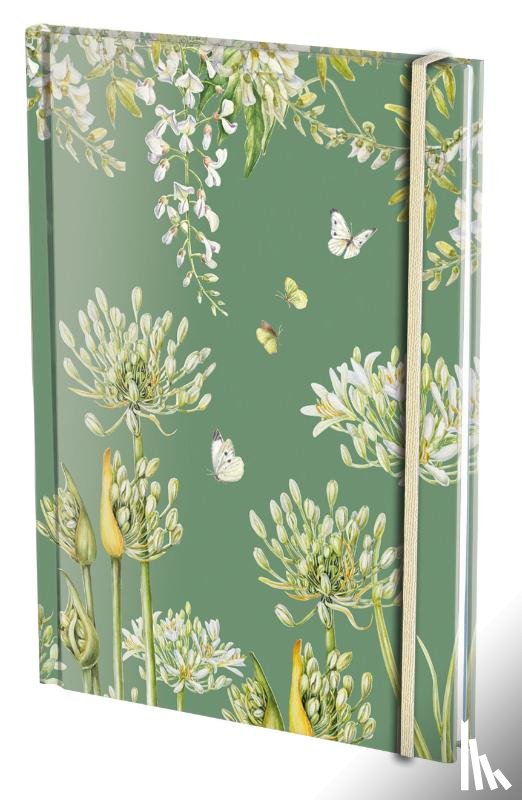  - Notitieboek A5, harde kaft: White Elegance, Janneke Brinkman-Salentijn