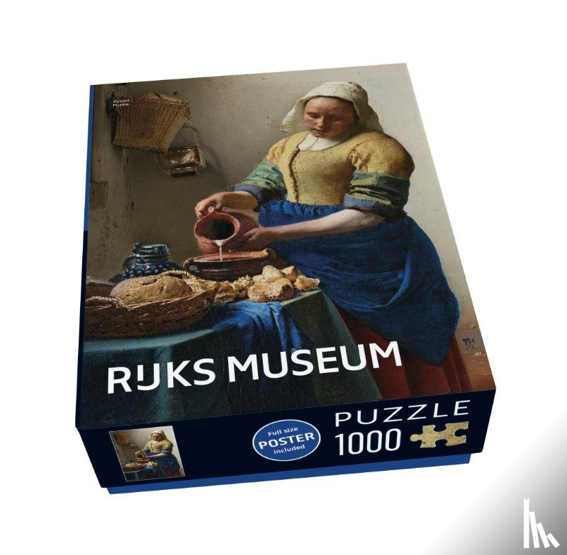  - Puzzel (1.000 stukjes): Melkmeisje, Vermeer, Rijksmuseum