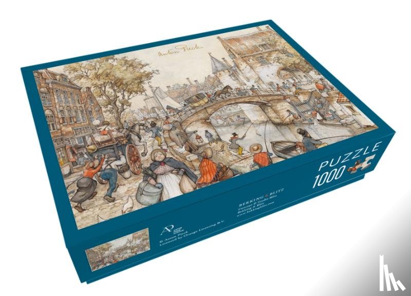  - Puzzel (1.000 stukjes): Stadsgezicht, Anton Pieck