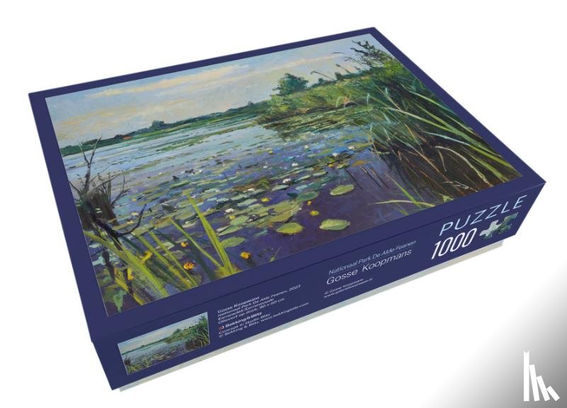  - Puzzel (1.000 stukjes): Gosse Koopmans, Nationaal Park De Alde Feanen