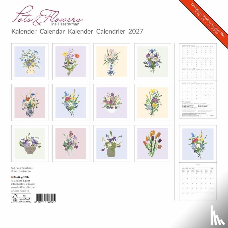  - Ine Heesterman maandkalender 2027