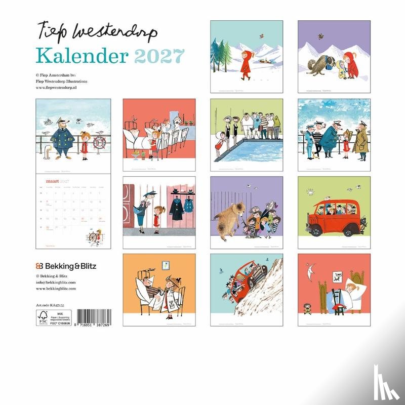 - Fiep Westendorp maandkalender 2027