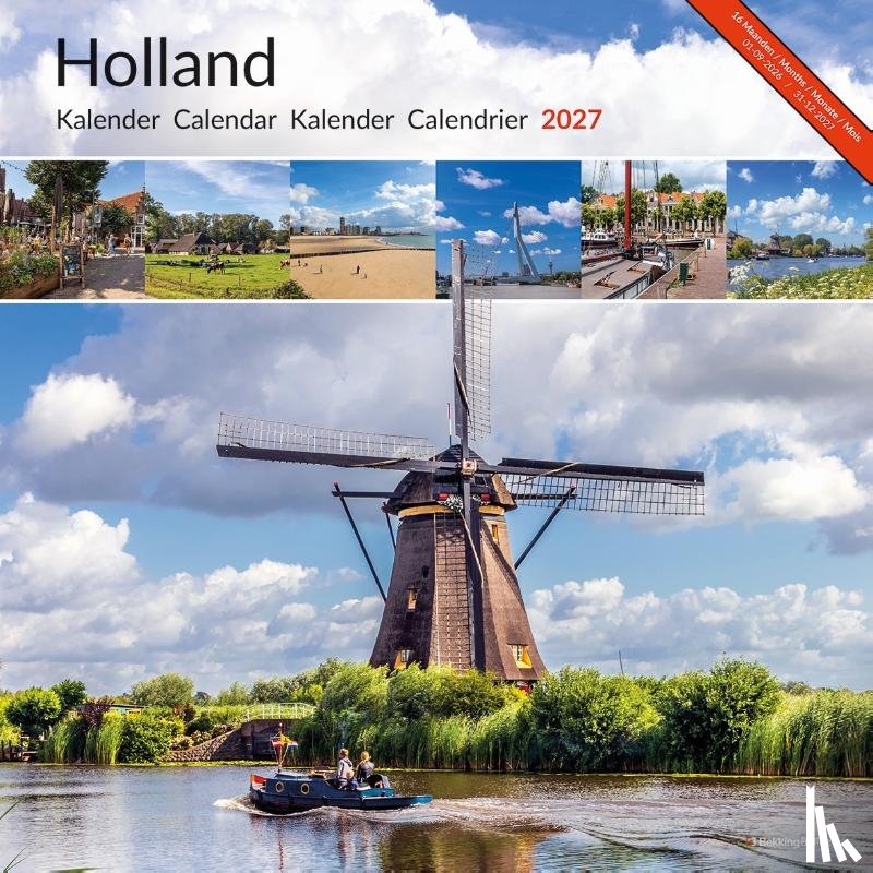  - Holland maandkalender 2027