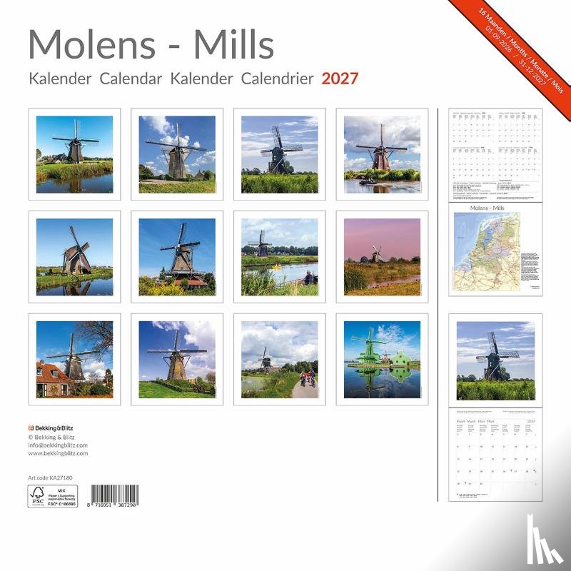  - Molens maandkalender 2027