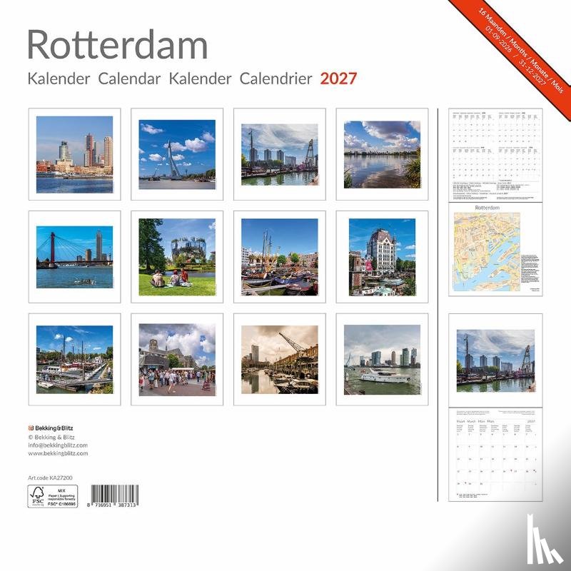  - Rotterdam maandkalender 2027