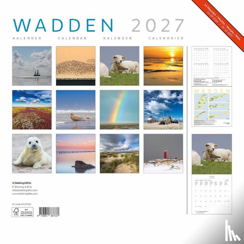  - Wadden maandkalender 2027