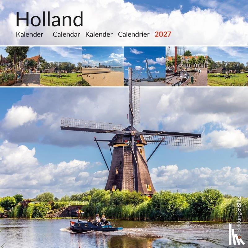  - Holland mini maandkalender 2027