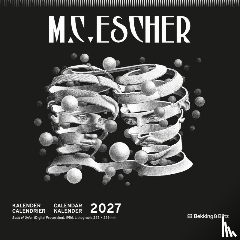  - M.C. Escher mini maandkalender 2027