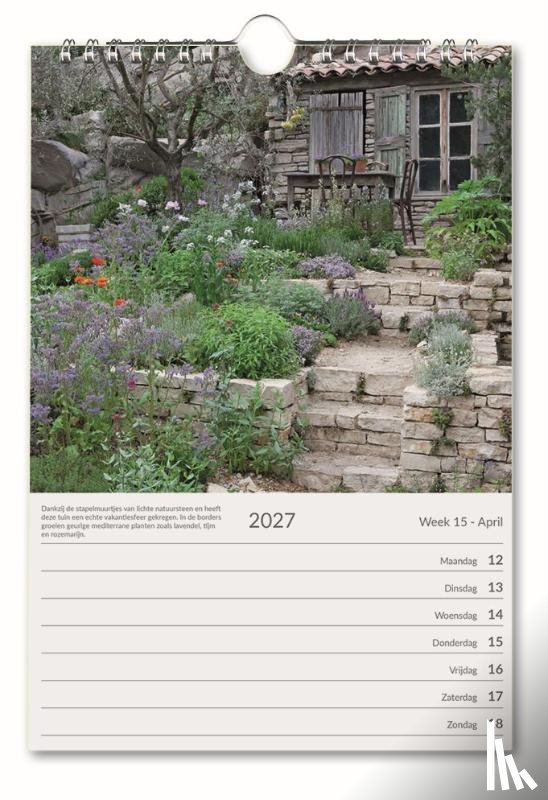  - Tuinen, Modeste Herwig weekkalender 2027