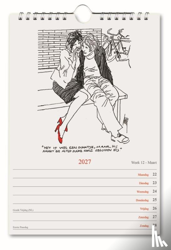  - Peter van Straaten weekkalender 2027