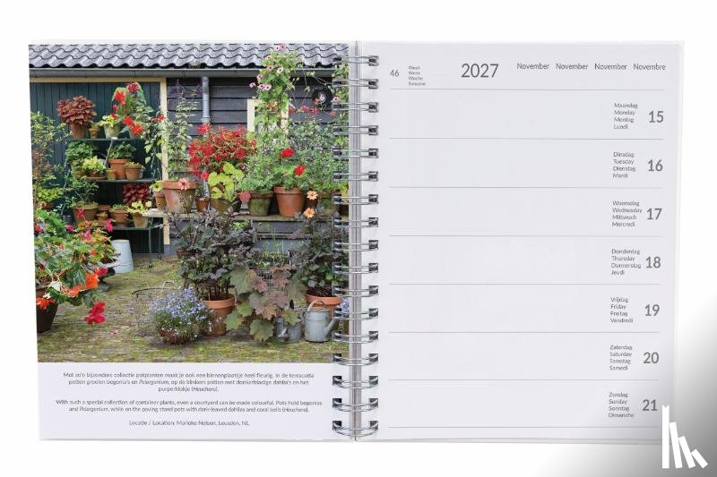  - Tuinen - Gardens, Modeste Herwig weekagenda 2027