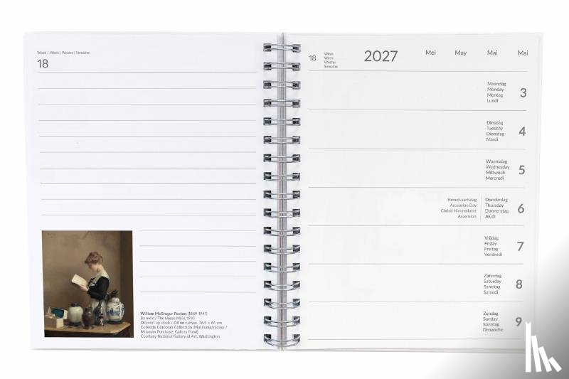  - Book by Book weekagenda 2027