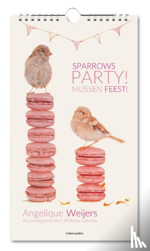  - Verjaardagskalender: Sparrows party, Angelique Weijers