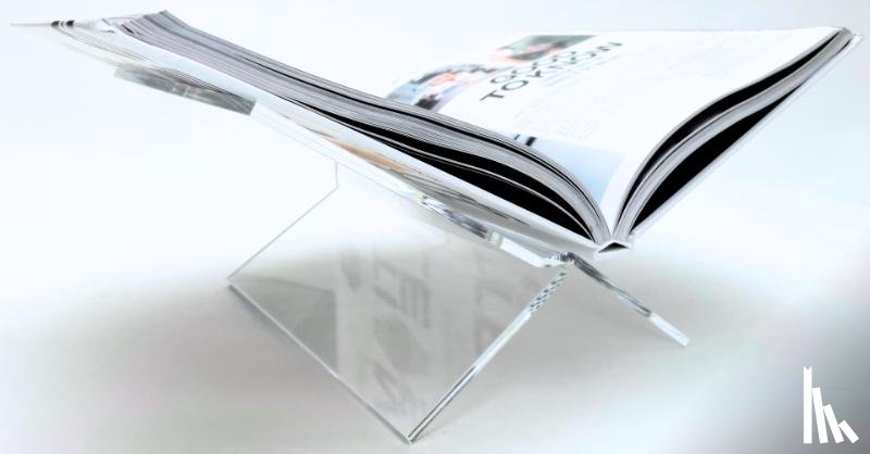  - Boekenstandaard perspex middel design