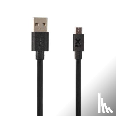  - Xtorm Flat USB to Micro USB cable (1m) Black
