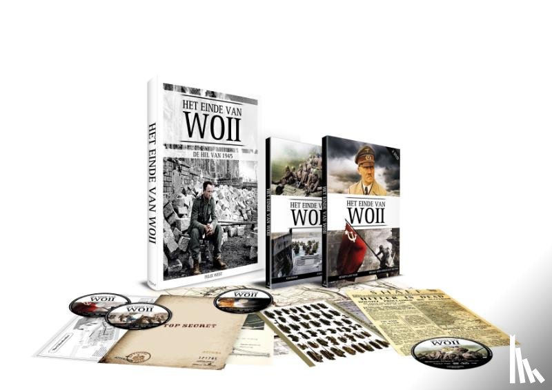  - Het einde van WOII box boek met 5 dvds
