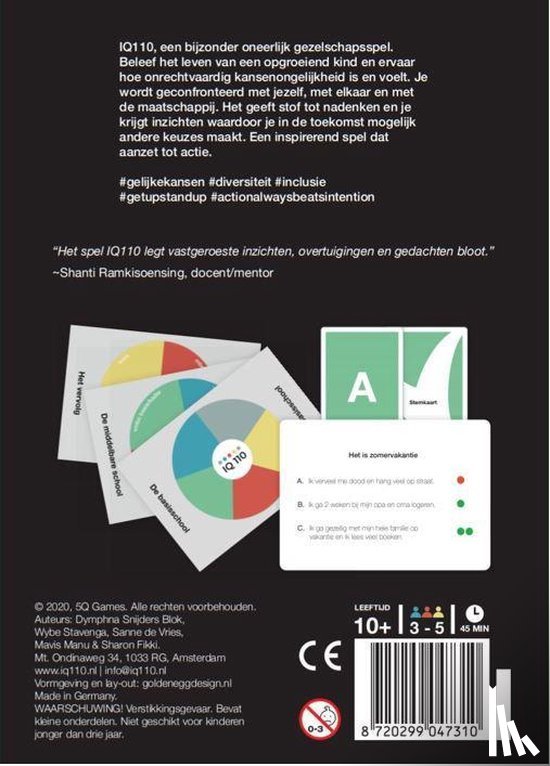  - IQ 110, een bijzonder oneerlijk spel