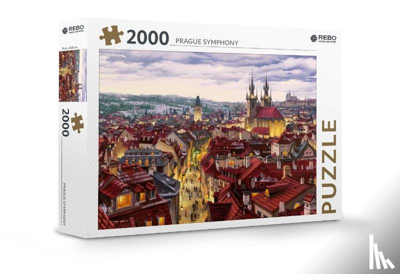  - Rebo legpuzzel 2000 stukjes - Prague Symphony
