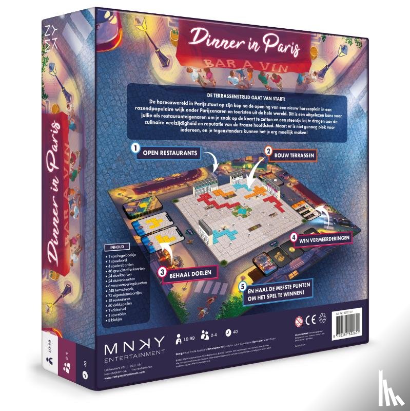  - Dinner in Paris - Bordspel