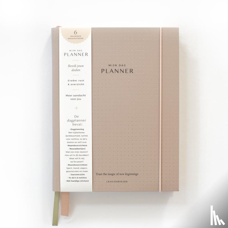  - Mijn dag planner - Leukigheidjes - Beige