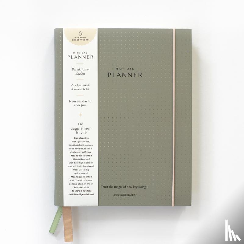  - Mijn dag planner - Leukigheidjes - Groen